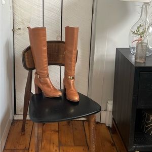 Michael Kors Tan Tall Riding boots Sz 6